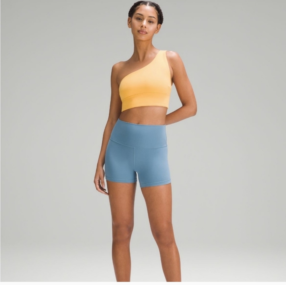 Size 8 align asymmetrical mango dream lululemon top